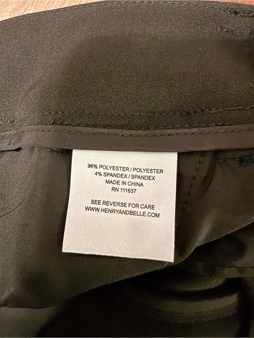 LILA RYAN Maya Black Dress Trousers